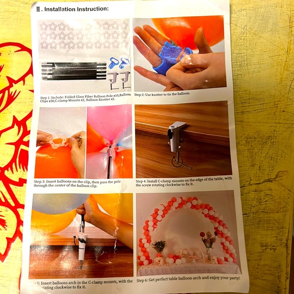 Make your own balloon arch very simple an easy - Picture 1 of 2